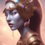 Placeholder: sango fantasy, fantasy magic, intricate, sharp focus, illustration, highly detailed, digital painting, concept art, matte, artgerm and paul lewin and kehinde wiley, masterpiece sexy lips Asian lady body dragon Papu New Guina purple silver space lady space blood moon sun galaxy