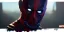 Placeholder: mdjrny-v4 style, Deadpool, by drew struzan, epic lighting, highly detailed, twilight