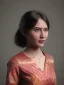 Placeholder:  young malay woman in batik