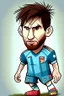 Placeholder: messi Footballer ,cartoon 2d