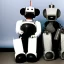 Placeholder: Old photo of 1980s robots and sooty and sweep