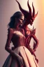 Placeholder: woman and the devil , high delicate defined details, beautiful, atmospheric, matte, 3 d 8 k octane rendered, sharp focus, illustration, high detail, ultra realistic, highly saturated colors