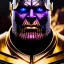 Placeholder: Ultra detailed fullbody Portrait in oil on canvas of thanos and the infinity gauntlet villain with Armor and helmet ,extremely detailed digital painting, extremely detailed face,crystal clear Big Glowing eyes, mystical colors ,perfectly centered image, perfect composition, rim light, beautiful lighting, 8k, stunning scene, raytracing, anatomically correct, in the style of robert e howard and Ken Kelley and Ohrai Noriyoshi and Simon Bisley and tomzj1