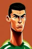 Placeholder: Cristiano Ronaldo Portuguese football player .cartoon 2d