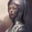 Placeholder: robot samurai girl, sango fantasy, fantasy magic, intricate, sharp focus, illustration, highly detailed, digital painting, concept art, matte, artgerm and paul lewin, masterpiece, mercury armor