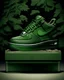 Placeholder: air force ones shoe forest green theme