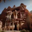 Placeholder: Petra + Ürdün, tourist, unreal engine