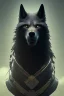 Placeholder: award winning portrait of a male anthropomorphic black wolf long vblack hair. character design by cory loftis, fenghua zhong, ryohei hase, ismail inceoglu and ruan jia. unreal engine 5, artistic lighting, highly detailed, photorealistic, fantasy