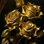 Placeholder: gold roses