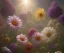 Placeholder: 3d render of iridescent wildflowers, sunlight study, by rachel ruysch and jan davidsz de heem and (((((lisa frank))))), art nouveau, 8k, extreme detail, sharp focus, octane render