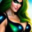 Placeholder: ultra detailed fullbody portrait of beautiful booty busty Black Canary, wearing skintight costume, extremely detailed digital painting, intrincate, extremely detailed smiling face,crystal clear Big Green eyes, in the style of adam hughes , mystical colors , perfectly centered image, perfect composition, rim light, beautiful lighting,8k, stunning scene, raytracing