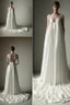 Placeholder: White silk and long lace wedding dress Photorealistic