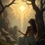 Placeholder: A hyper-realistic,detailed adam and eve, first human, heaven, high detail, highly resolution, 8k, 4k, cinematic, dreamland. Photo Real, HOF, full size, , practicality,manufacturability,performance, (((realism, realistic, realphoto, photography, portrait, , realistic, beautiful, elegant, charming, apocalyptic environment, professional photographer, captured with professional DSLR camera, trending on Artstation, 64k, ultra detailed, ultra accurate detailed, bokeh lighting, surrealism, Thomas Kinka