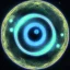 Placeholder: cosmos, metallic sky stars, sky blue light, blue light, green moons with neon rings, 8k resolution, detail