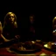 Placeholder: Horror movie shot, spooky, hot, ultra realistic hot dine, ultra realistic hot blonde women, party, pieces of meat, organs, ail, dynamic, very excited people, hypermaximalist figures, light, 1970's Italian horror movie, sinister,, Dario Argento, Stanley Kubrik, ornate, 4k, photorealism