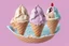 Placeholder: ice cream con melting