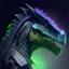 Placeholder: profile picture of a cyber-dinosaur
