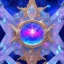 Placeholder: cristal angelic castle crystalline, blue,pink , cosmic, opalescent, gemstones, crystals, other worldly,water,bright, ice background, snow lake blue