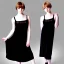 Placeholder: Russian shorthair beautiful 20-years guy boyish boylike wide hips in black girlisy nightgown