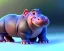 Placeholder: baby hippo, natural environment, photojournalism, hyper detailed, hyper realism, pixar character, sweet and gentle, friendly,