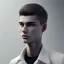 Placeholder: beautiful, smooth, realistic, Russian male, 21 y/o boy, face, jeans, slim, extremely sharp detail, finely tuned detail, ultra high definition, 8k, unreal engine 5, ultra sharp focus, smile teeth, happy