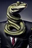 Placeholder: Snake dressed in a business suit