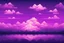 Placeholder: Symmetric Purple SKY WITH CLOUDS BACKGROUND Pixel Art