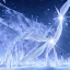 Placeholder: celestial, reflection, ice crystals, snow, icicles