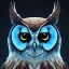 Placeholder: owl, starry eyes