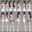 Placeholder: Details The LA Takeshita Poses include a total of 40 poses;10 floor ones and another 10 standing poses along with a mirrored version of all of them! What's Included and Features LA Takeshita Poses for Genesis 9 Anime Feminine: (.DUF) 40 Full Body Poses Including: