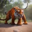 Placeholder: Tigor unreal 5, octane render,cinema4d, dynamic lighting, dramatic lighting, 4k, redshift render, highly detailed, hyper realistic, in space