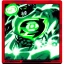 Placeholder: green lantern casting a shield construct, magic the gathering, DC Comics