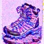 Placeholder: Ink drawing of a hiking shoe, detailed, trending on Pinterest