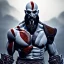 Placeholder: kratos, God of war, in loving embrace, by alessio albi, elaine duillo, alyssa monk