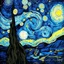 Placeholder: Van Gogh's Starry Knight.