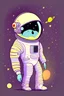 Placeholder: cartoon retro space man idea