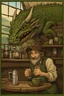 Placeholder: [coffee] In the Green Dragon, the smiling hobbit worked behind the bar. Though small in stature, none was more joyful in service. His eyes, bright as sunrise and always upturned in mirth, inspected beans from distant lands. From the machine poured drinks like liquid gold. Each shot drew from him a chuckling sniff, scents of exotic hills filling his head. With care he textured cream, lips still smiling as lofty peaks crowned. Patrons gathered round pots steaming, laughter echoing as in a hobbit-h