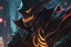 Placeholder: Pyke venom in 8k solo leveling shadow artstyle, pirate them, mask, close picture, rain, neon lights, intricate details, highly detailed, high details, detailed portrait, masterpiece,ultra detailed, ultra quality