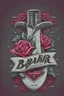 Placeholder: rose mit rasiermesser, haarschneidemaschine und diamant über schriftzug,firmenlogo für friseur barber, name soll SAMO THE BARBER sein, high quality, logo, graffitidesign, symmetrisch, 4k, retro, gentleman