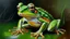 Placeholder: oil painting frog