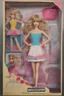 Placeholder: a barbie doll of taylor swift, new in box