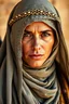 Placeholder: Portrait of a woman Sheik warrior