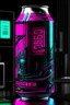 Placeholder: Cyber punk soda mockup