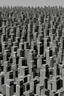 Placeholder: columns of gray men on the march toward sterility and self destruction; optical art; black and white with 50 shades of grey