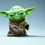 Placeholder: Chibi yoda, pixar 2022, modern Disney style, octane render, realistic, hyper detailed, star wars background