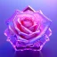 Placeholder: transparent multicolor crystal rose highly detailed, glowing,Insanely detailed photograph of an elaborate beautiful fantasy art album cover art 4K 64 megapixels 8K resolution HDR Greek shiny space colours jewelry celestial hair eyes light