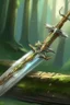 Placeholder: wood elf paladin sword