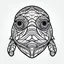 Placeholder: Turtle, face view, minimal lines, cartoon, mandala style, white back ground color, real style, realistic, minimalistic, minimal black line art, line art, crisp line art, unique coloring sheet, outlined, outline, crisp, crisp line edges, illustration, thin lines, crisp clear lines, line art, clean line art, unique, 8k, amazing, masterpiece, no colors, no dark color, no black color, avoid thick black, minimalistic line edges, pure white back ground, image character full fit to page,