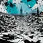 Placeholder: [multiple collage, distorted colours, Shattered Image, double exposed] the iconic scene of Citizen Kane