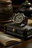 Placeholder: Envision the Monarch watch set against antique heirlooms, perhaps an old leather-bound book or a vintage writing desk, resonating with timeless class and heritage.